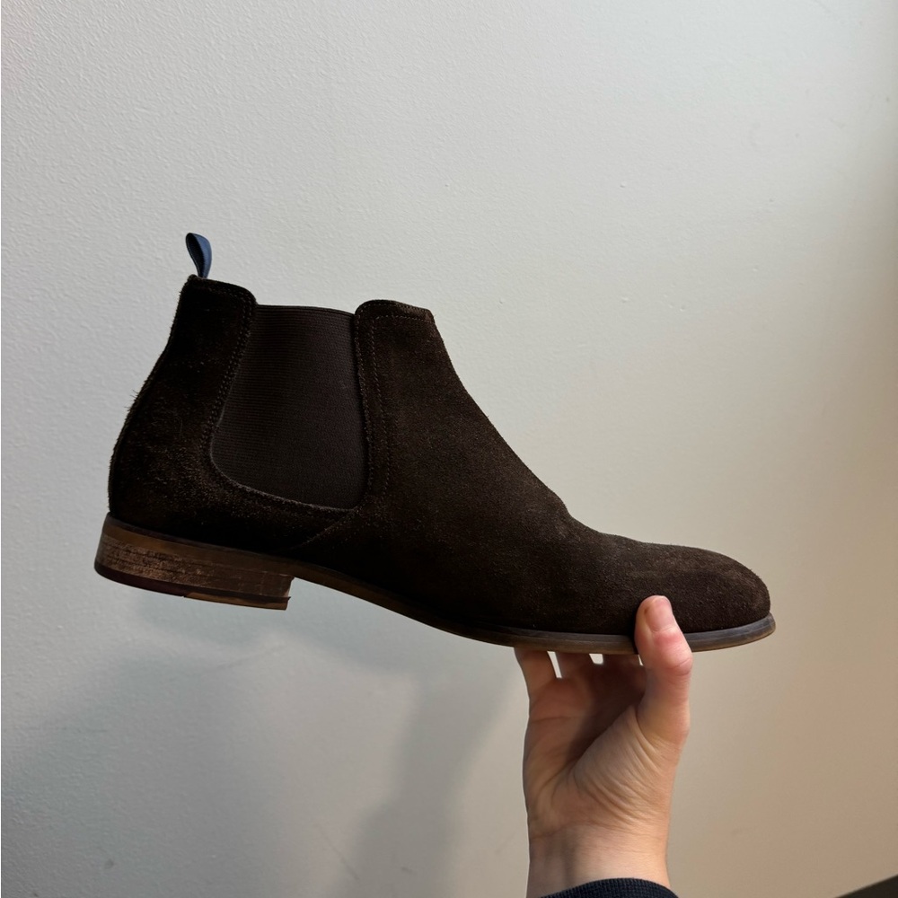 Combat agent Toecap suede men’s boot - Picture 1 of 12